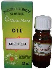 Vera Nord Olejek ( olejki ) naturalny CYTRONELA 12 ml -