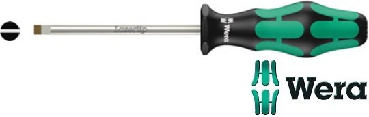 Wera wkrętak (śrubokręt) warsztatowy płaski, wąski Lasertip Kraftform Plus 335 ( (5008006001)