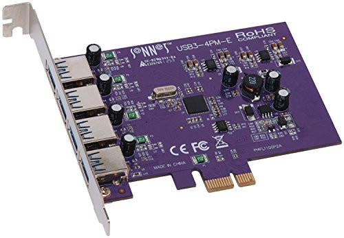 Sonnet TECHNOLOGIES USB3  4pm-E Allegro karta PCI-E (4-Port, USB 3.0) USB3-4PM-E