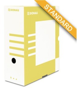Donau BIELLA Pudło archiwizacyjne 120 mm żółte DN310-6