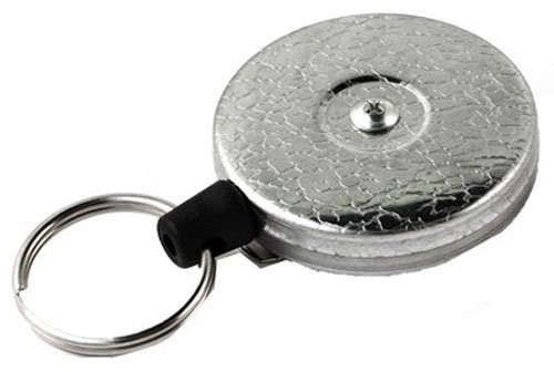 Key-Bak Rolka stabilna Kevlar linka z kluczem KB 485 Clip chrom, KB 485 chrom KB 485 Chrom