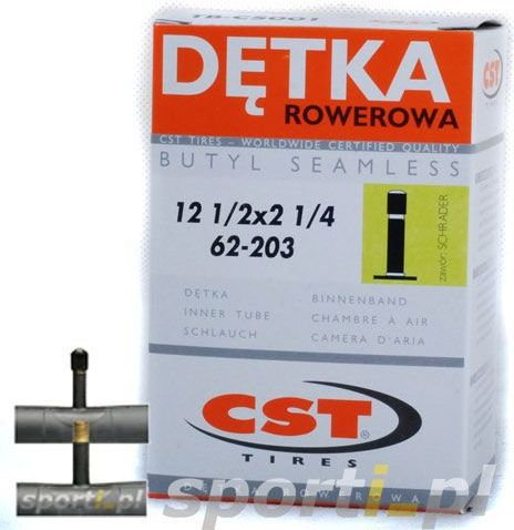 CST Dętka 12 x 1/2 / 2 1/4 / 62-203