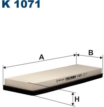 FILTRON Filtr kabinowy K1071