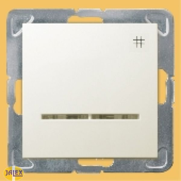 Ospel Impresja Modul Łącznik krzyżowy z podświetleniem ŁP-4YS/m/27