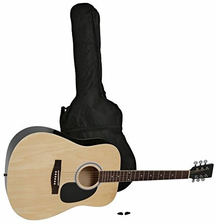 Navarra Western gitara naturalny incl. Torba NV32