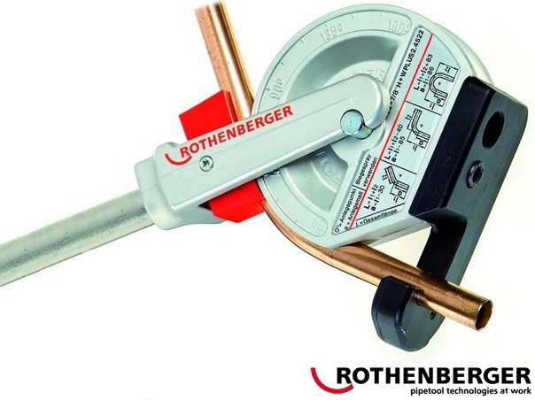 Rothenberger Precyzyjna Giętarka do rur ROBEND H+W PLUS Set 15-18-22 mm (24505)