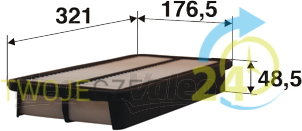 Valeo Filtr powietrza 585147