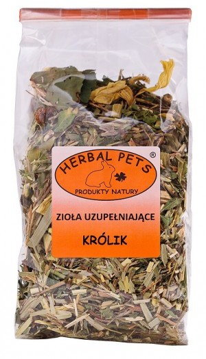 Herbal Pets Zioła uzupełniające 0,1 kg - uzupełniająca karma dla krolików HP-22