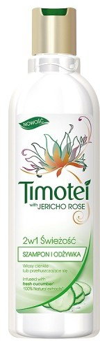 Timotei with Jericho Rose 2w1 Świeżość Szampon i odżywka 400 ml