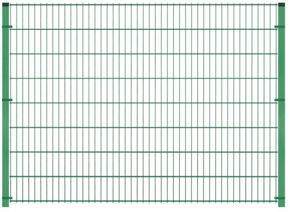Panel 2D ocynkowany 250 x 143 cm malowany RAL 6005