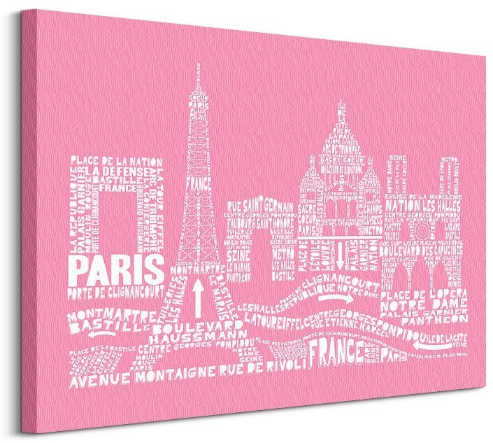 Pyramid Posters Citography (Paris) - Obraz na płótnie WDC90860