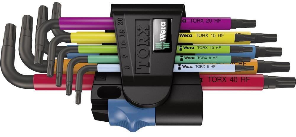 Wera Zestaw kluczy imbusowych 9 szt Multicolour TORX 05024179001