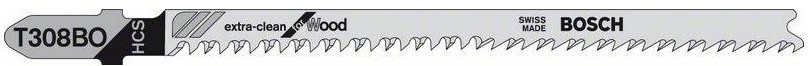 Bosch Brzeszczot szablasty T 308 BO Extraclean for Wood Zestaw 3 szt 2608663867 3 szt