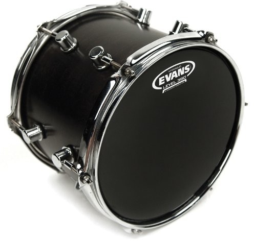 Evans evans tt14hbg 35,5 cm (14 cale) tomfell, podwójna warstwa, 017 MM  0,16 MM Hydraulic Czarny TT14HBG