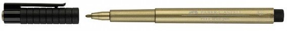 Faber-Castell ARTIST PEN PITT M ZŁOTY 250