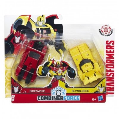 Hasbro Transformers RID Crash Combiner Bumblebee & Sideswipe C0628/C0630