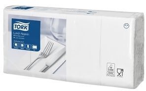 Tork biała serwetka lunchowa, składane w 1/8 (cena za 2000 szt.) 477402
