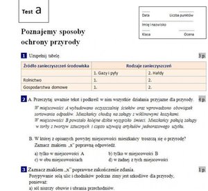 Sprawdzian z przyrody klasa 5 - Zapytaj.onet.pl