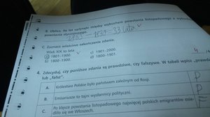 Dział 2 Za Wolną Polskę Sprawdzian Klasa 6 Chomikuj