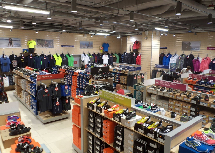 Sklep Sportowy Martes Sport Centrum Handlowe Pogoria Dąbrowa