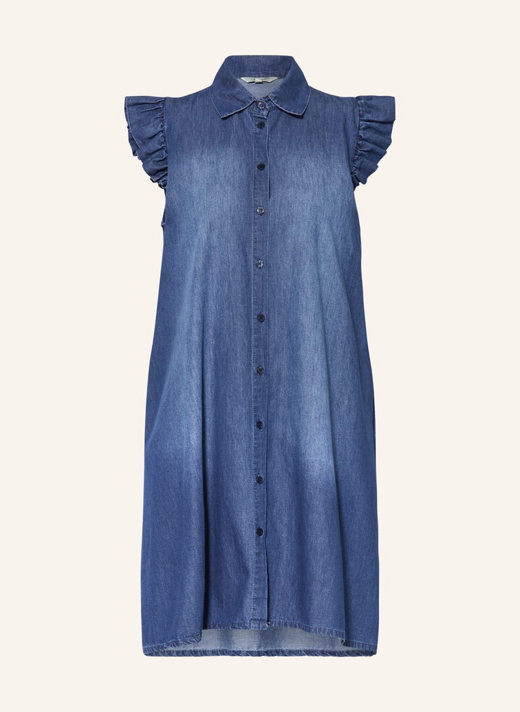 Herrlicher Sukienka Koszulowa Marlie W Stylu Jeansowym blau
