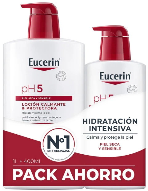 Zestaw do pielęgnacji twarzy Eucerin Ph5 Soothing Protective Lotion (4005800326721). Zestawy do pielęgnacji twarzy