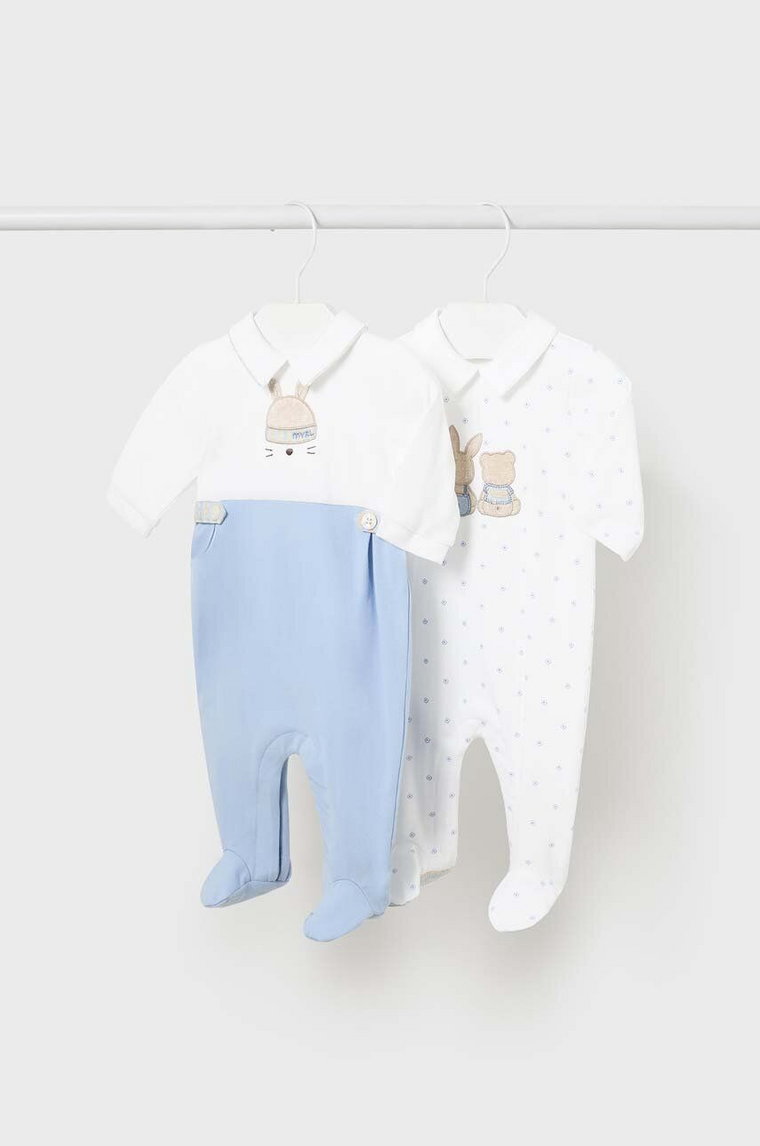 Mayoral Newborn pajacyk niemowlęcy 2-pack