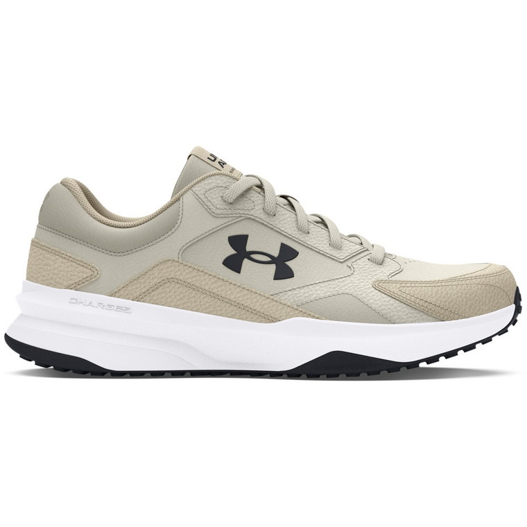 Męskie buty treningowe Under Armour  UA Edge Leather - beżowe