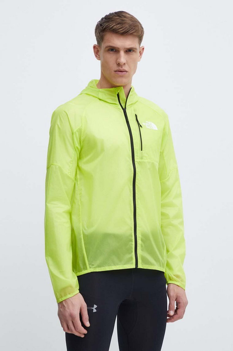 The North Face wiatrówka kolor zielony NF0A87GTRIQ1