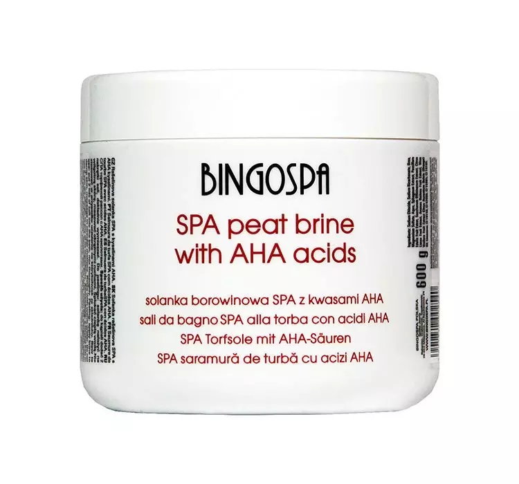 BINGOSPA SOLANKA BOROWINOWA SPA Z KWASAMI AHA 600G