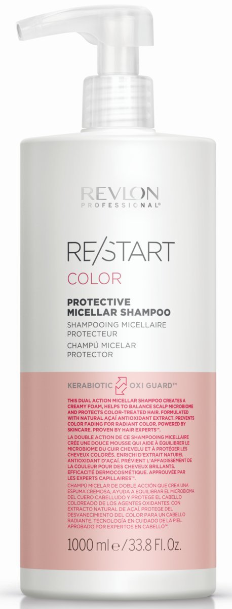 REVLON RESTART Szampon micelarny chroniący kolor 1000 ml