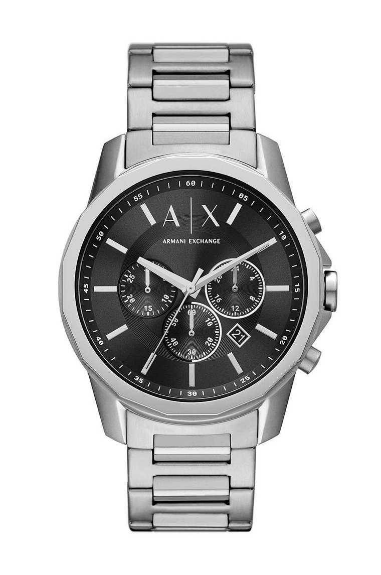 Armani Exchange Zegarek AX1720 męski kolor srebrny