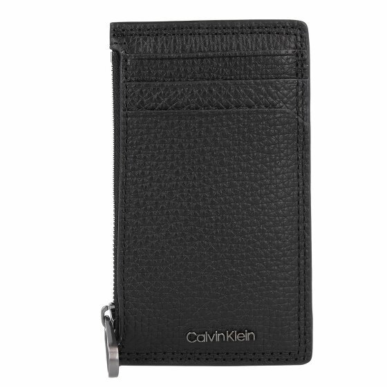 Calvin Klein Minimalism Etui na karty kredytowe Skórzany 7.5 cm ck black