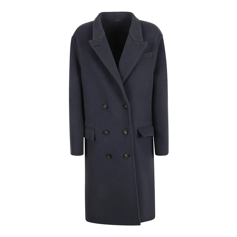 Single-Breasted Coats Brunello Cucinelli