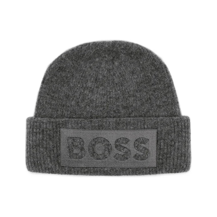 BOSS BLACK Wełniana czapka Monello