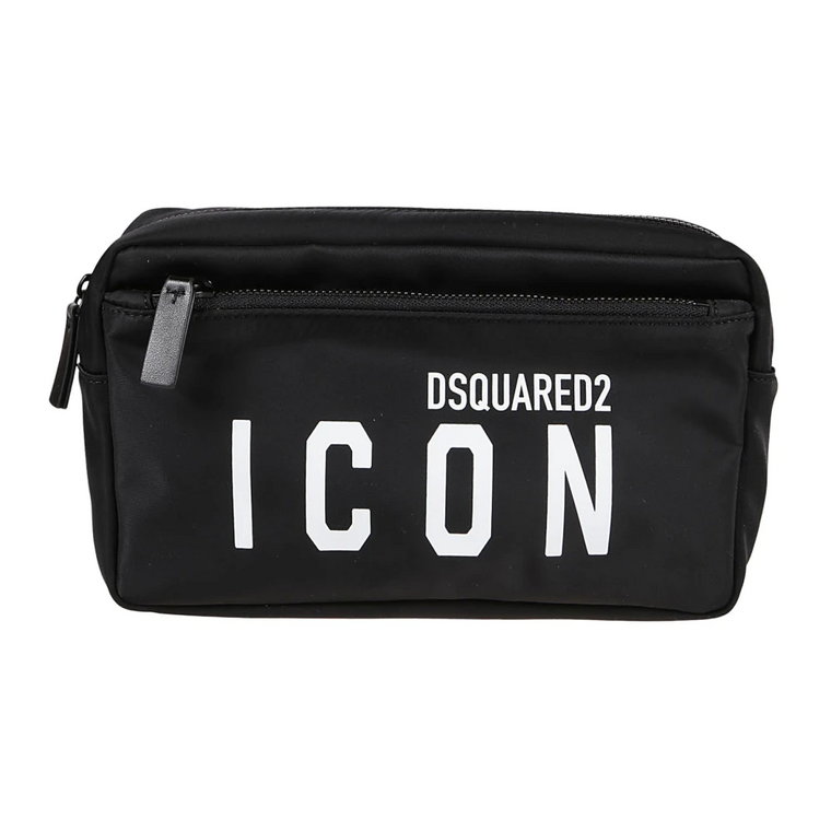 Czarny BE Icon Beauty Case Dsquared2