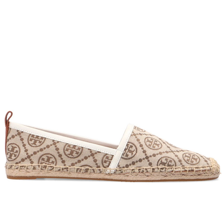 Hazel Monogram Logo Espadryle Tory Burch