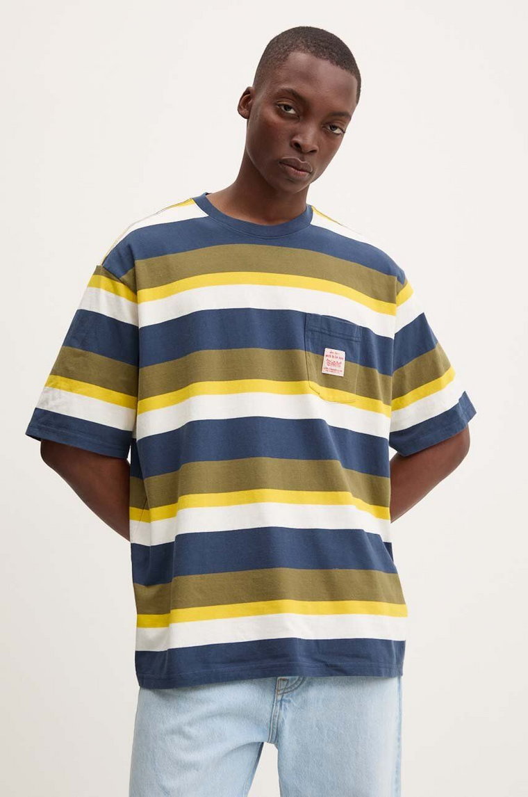 Levi's t-shirt bawełniany męski gładki A5850