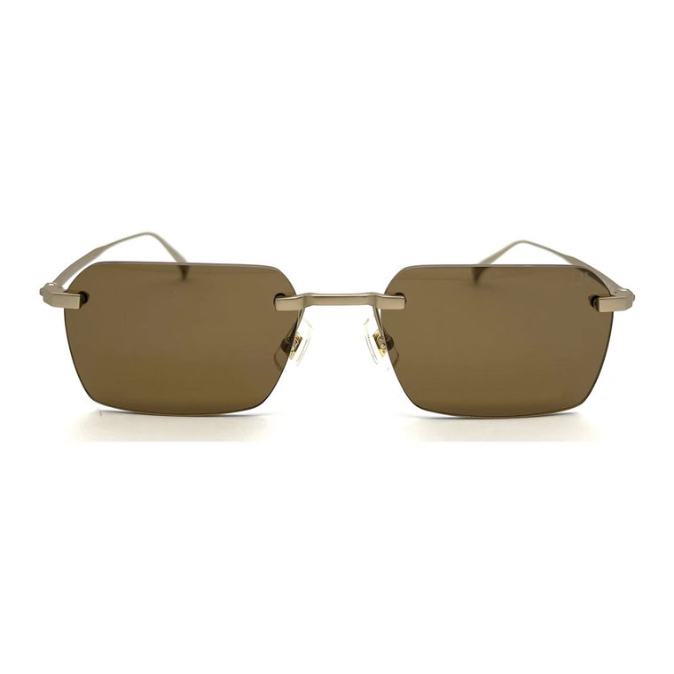Metalowe Okulary Przeciwsłoneczne dla Kobiet Dunhill
