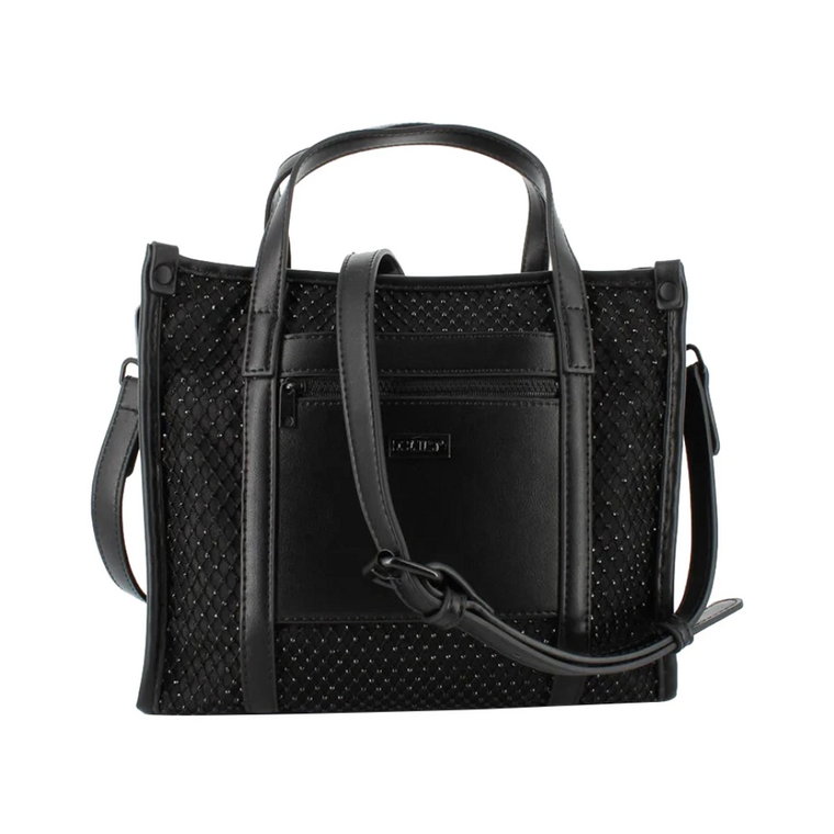 Czarna Torba Shopper Cult