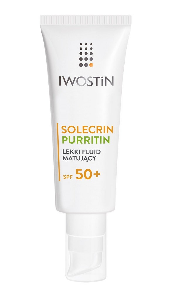 Iwostin Solecrin Purritin - Fluid ochronny SPF 50+ 40ml