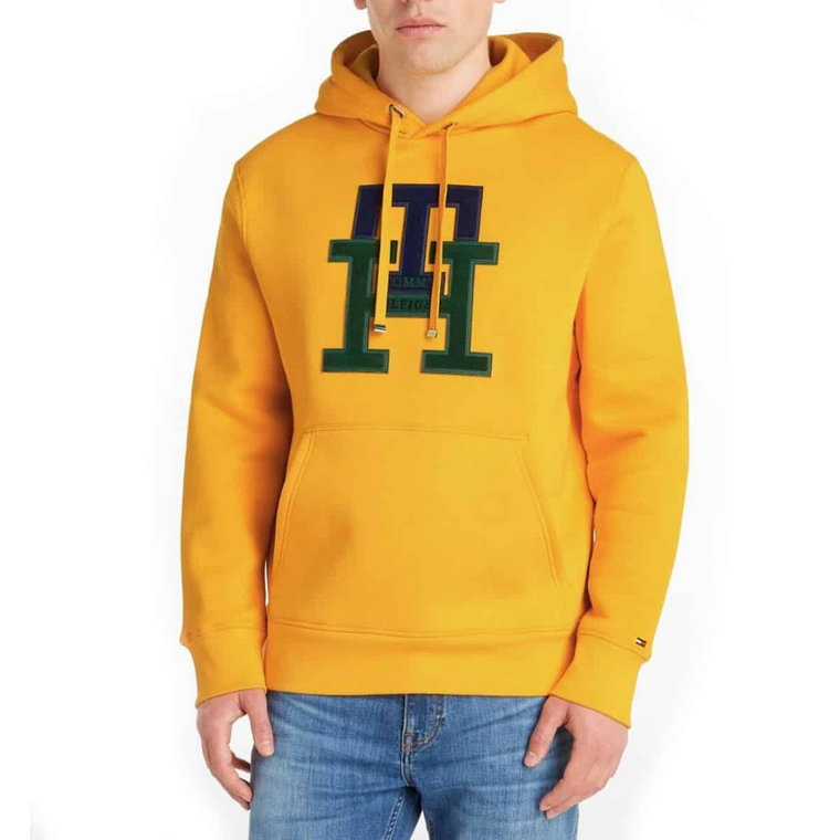 Bluza marki Tommy Hilfiger model MW0MW29586 kolor Zółty. Odzież męska. Sezon: Cały rok