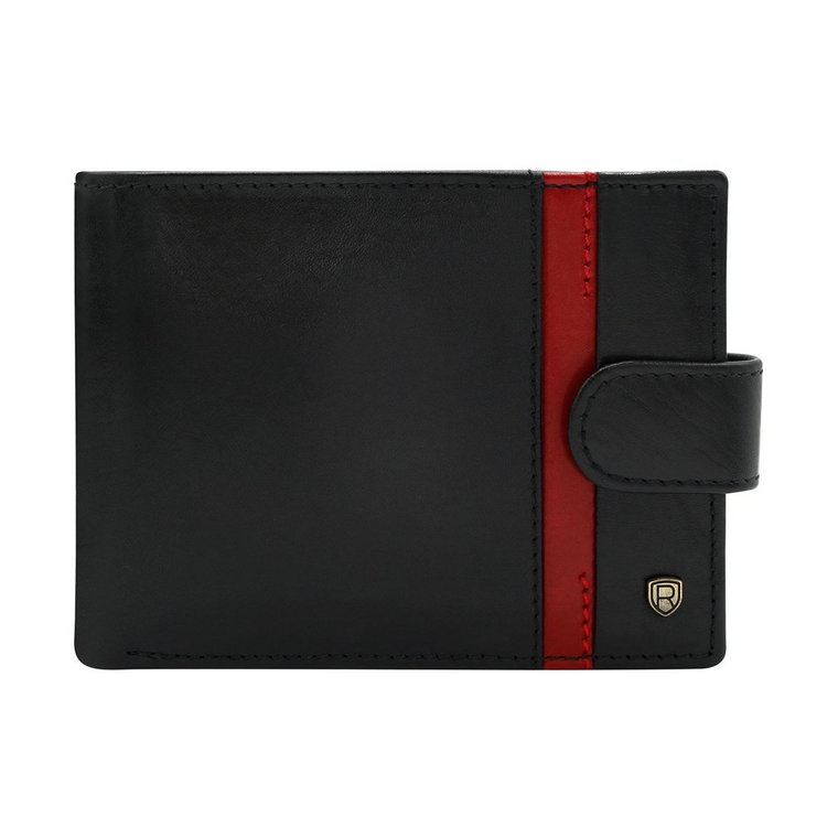 Skórzany portfel męski z ochroną RFID Protect  Rovicky