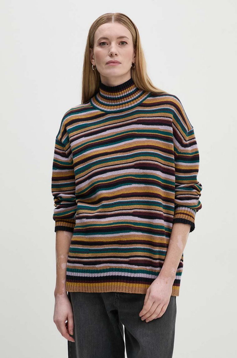 PS Paul Smith sweter damski  z golfem W2R.427N.N31250