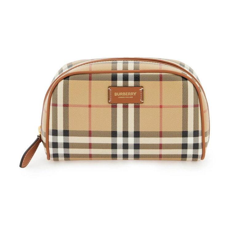 Tartanowe etui na kosmetyki z wzorem Check Burberry