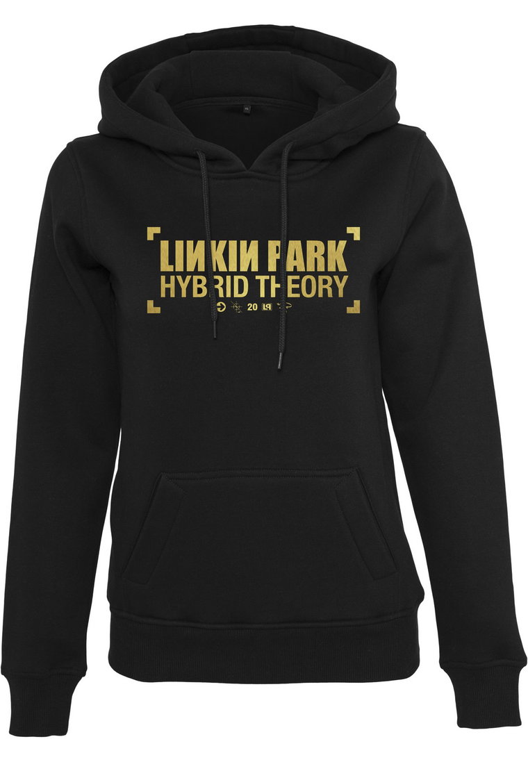 Bluza Z Kapturem Damska Czarna Merchcode MC608 Linkin Park