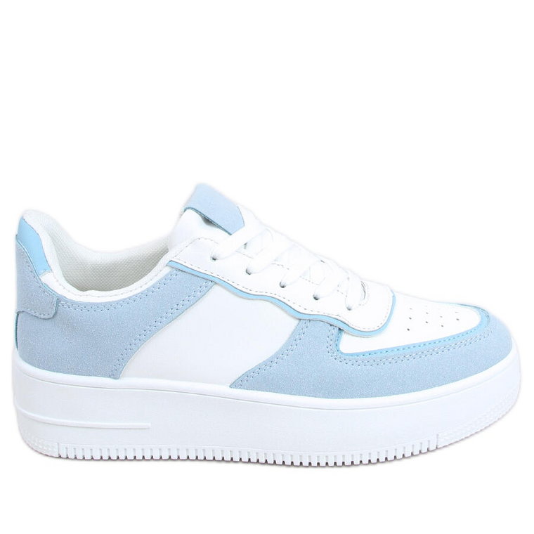 Buty sportowe damskie Zetto Blue białe niebieskie
