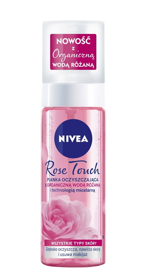 Nivea pianka oczyszczająca Rose Touch