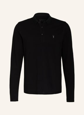 Allsaints Koszulka Polo Z Materiału Pika Reform schwarz