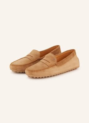 Tod's Mokasyny Gomma braun